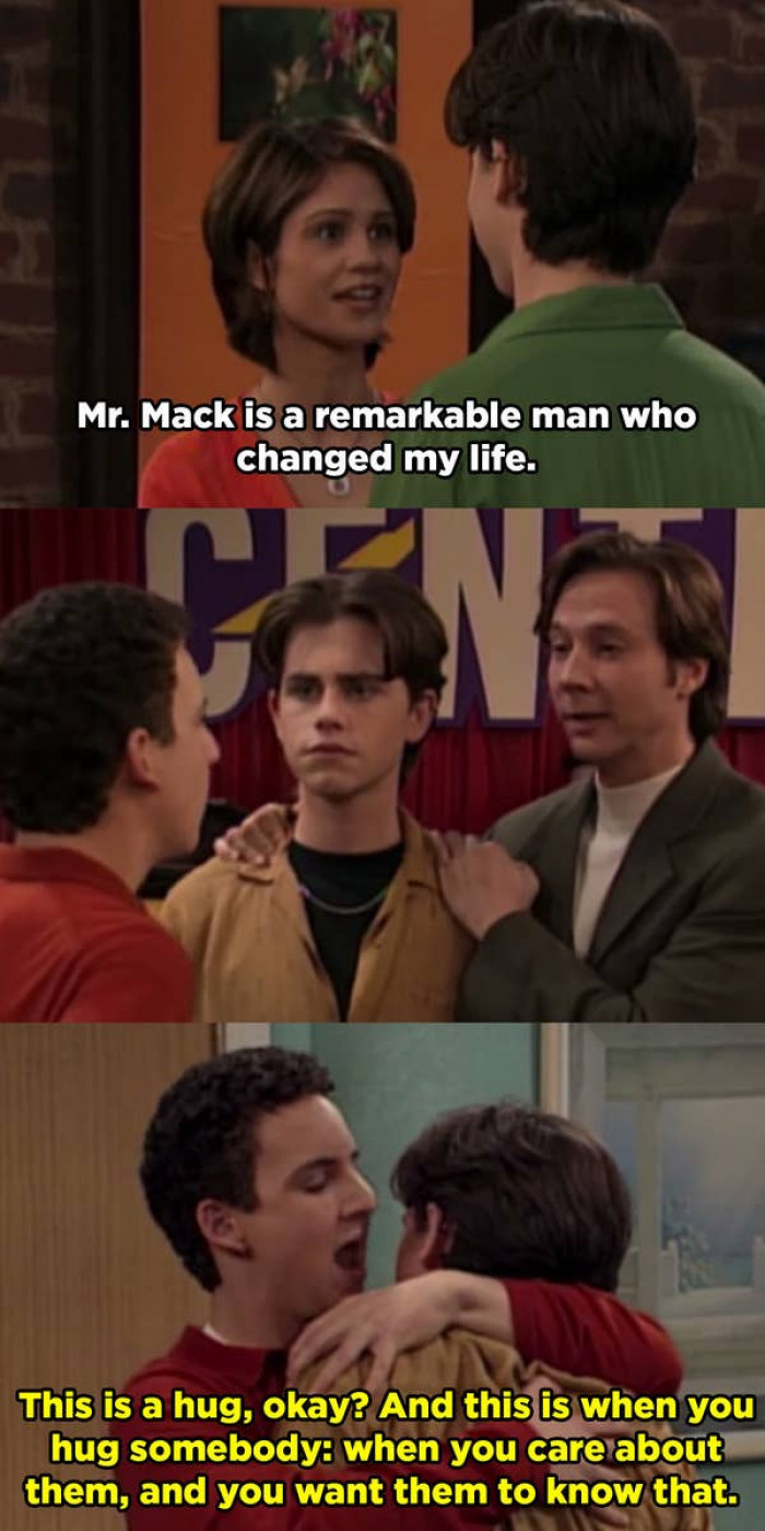 11. Boy Meets World: Shawn joined a cult out of frustration, believing that he was unimportant and that no one cared about him.