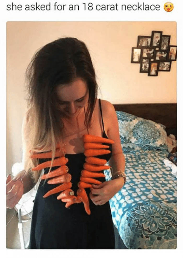 18 carrots...