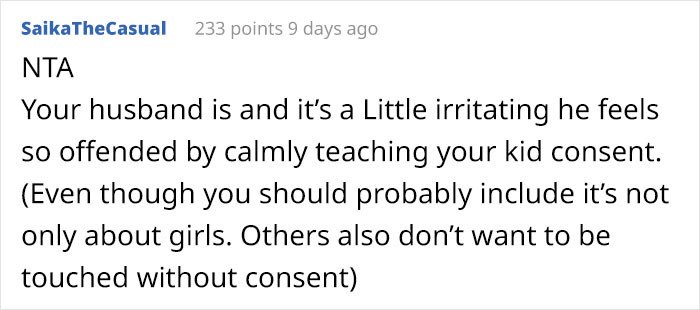 Asking for consent should not be limited to just girls...