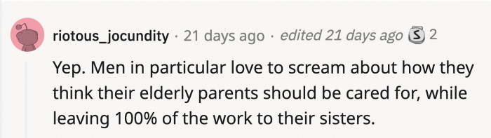 And then they try to micromanage without lifting a finger