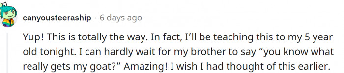 One Redditor has a brother who has the same saying as OP’s sister