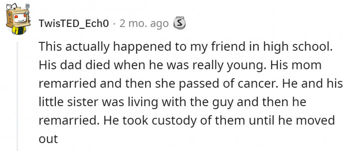 Stepdads Who Take Custody of Their Late Wives' Children Are Awesome Human Beings.
