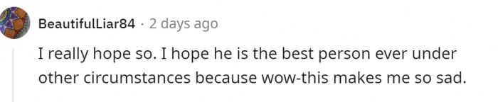 Maybe Dave has other qualities?