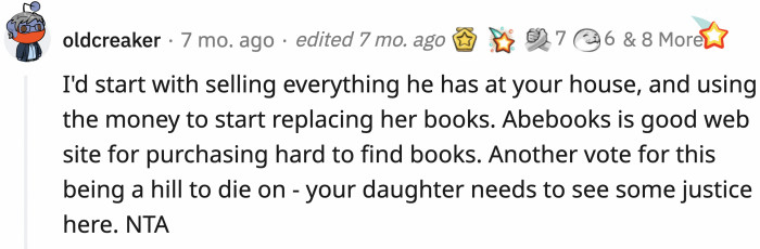 This may be crossing the line.