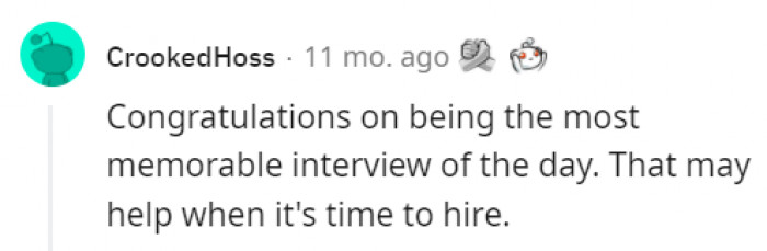 It's what could actually land them that job