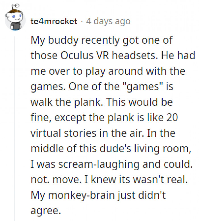 Fear of Heights Is Not Something to Be Taken Lightly