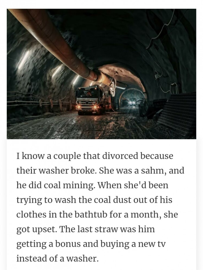 #12 She left a selfish man.