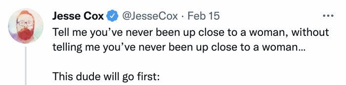 Jesse Cox was the Twitter user...