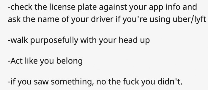 These are modern survival tips: