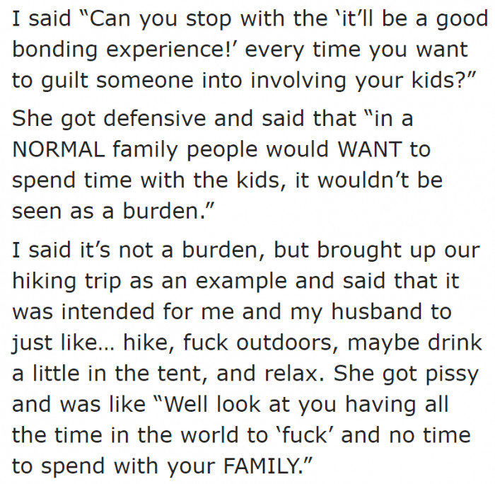 The original poster can't take it anymore.