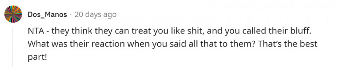 One Redditor wanted to know more about the management's reaction