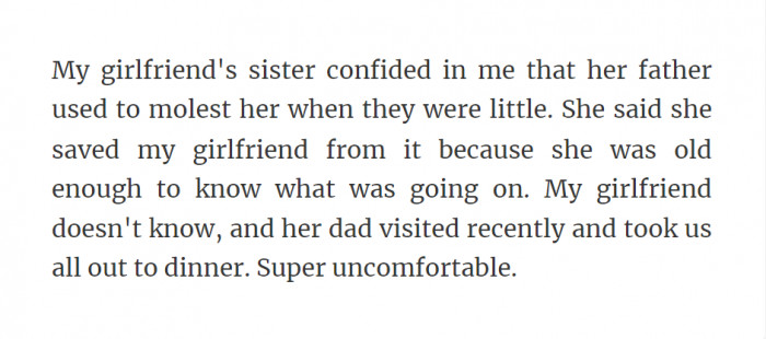 6. He should be cut off.