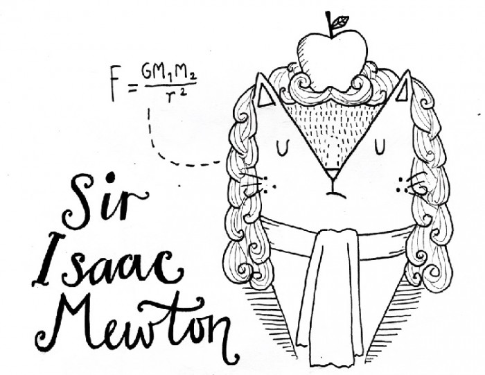 3. Sir Isaac Mewton