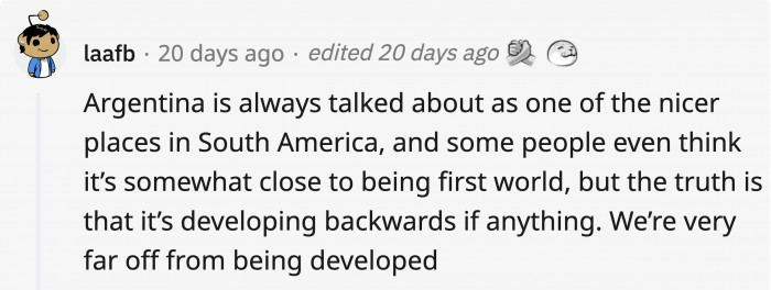 There are many beautiful places in South America, and one of the top picks is Argentina; yet, there is something wrong with the way it’s being developed