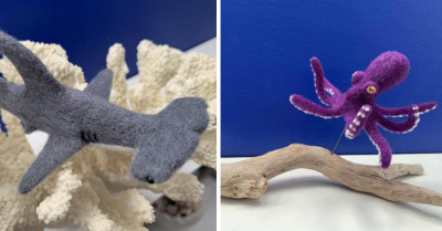 Needle Felted Animals Crafted By Canadian Artist Will Definitely Make You Want One