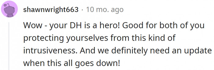 10. DH is your knight in shining armor for sure.