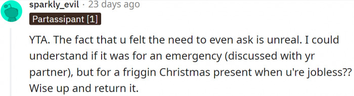 Be aware of your actions.