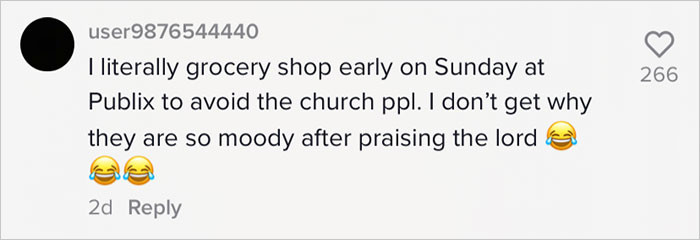 Unfortunately, people who work on Sundays can't avoid them, even if they really wanted to.