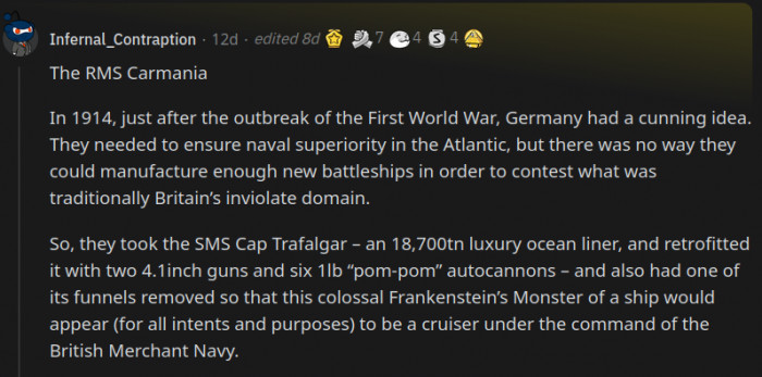 5. Here's a seriously wild ride from World War I