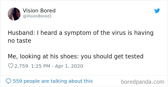 Go get swabbed, honey.