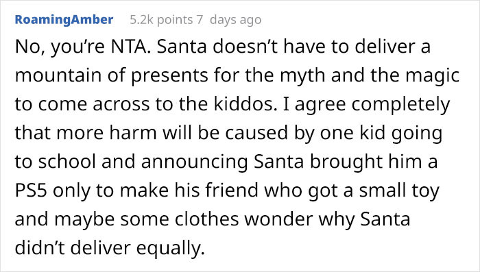 Christmas is all about happiness, and it's quite clear how telling kids that Santa gave them gifts will actually cause harm more than good.