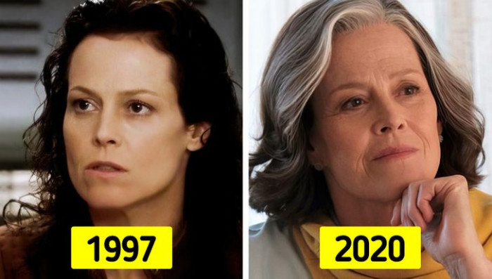 10. Sigourney Weaver, 72
