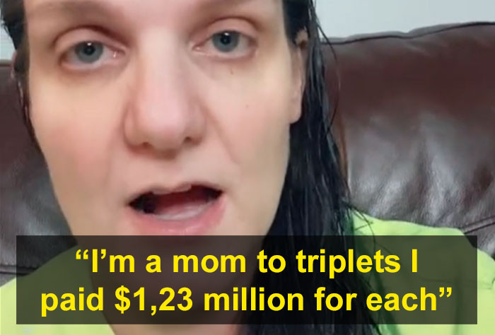 This woman who had triplets had to pay a staggering amount of about $3 million. Fortunately, a significant portion of it was covered by insurance.