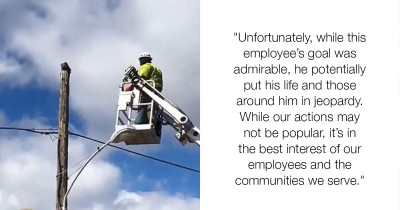 Telco Makes Enemies Of The Whole Internet As They Have A Worker Fired For Using Work Equipment To Rescue Cat