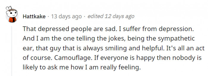 13. Depression isn't just about feeling 'sad.'