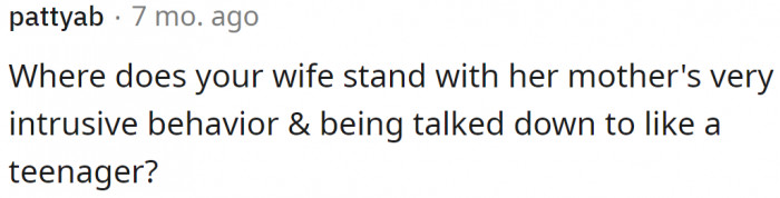 Even Reddit is surprised by how the mother-in-law reacted.