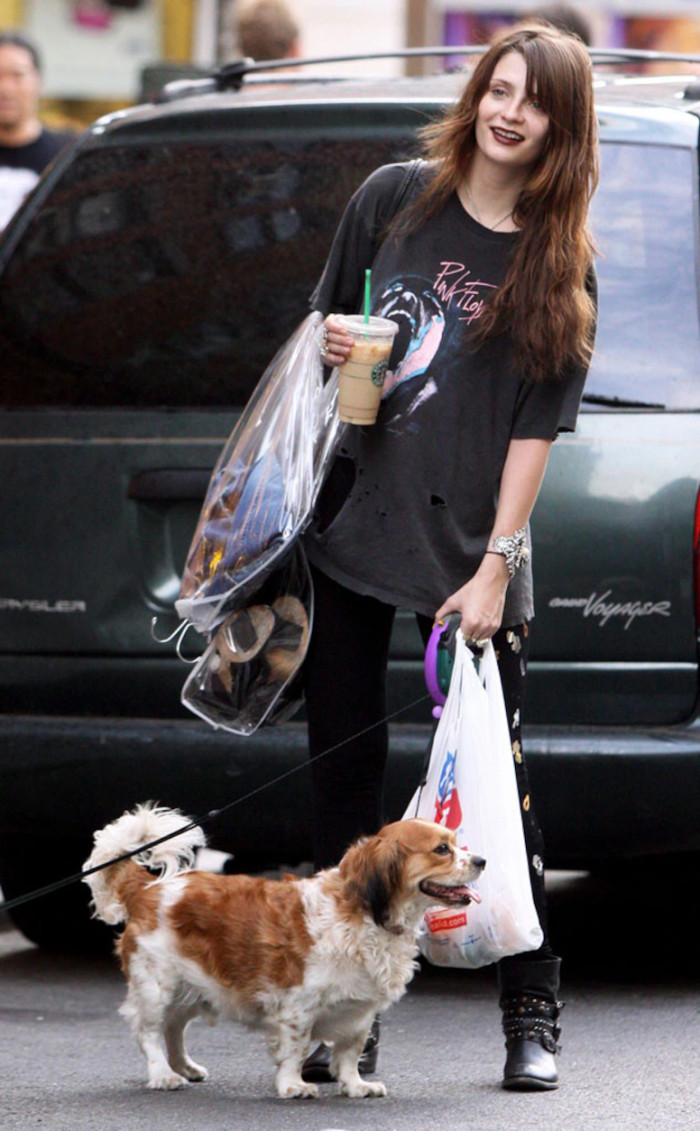 39. Mischa Barton and her pooch, Charlie