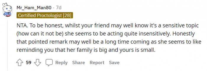 Her friend is a wannabe sadist... maybe?