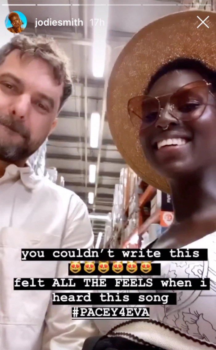 3. Jodie Turner-Smith and Joshua Jackson