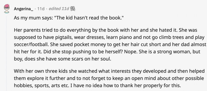 You can introduce them to different things; it doesn't mean they have to abide by all of them