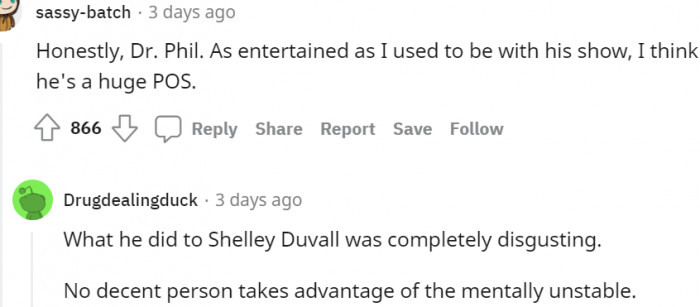 16. Dr. Phil is here as well