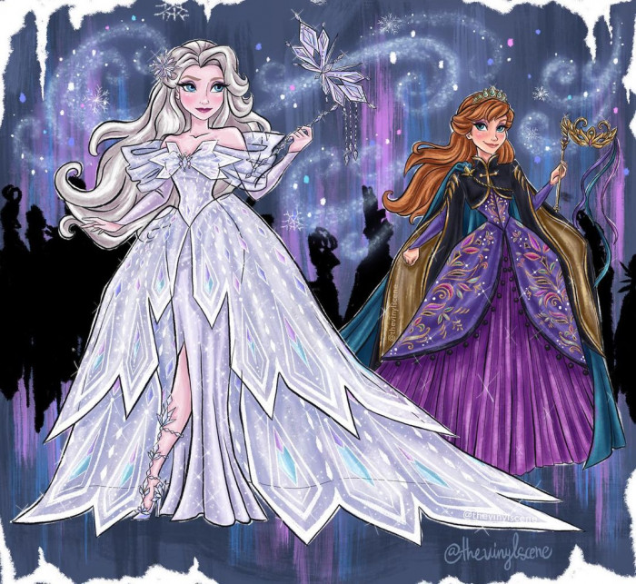 10. Elsa and Anna