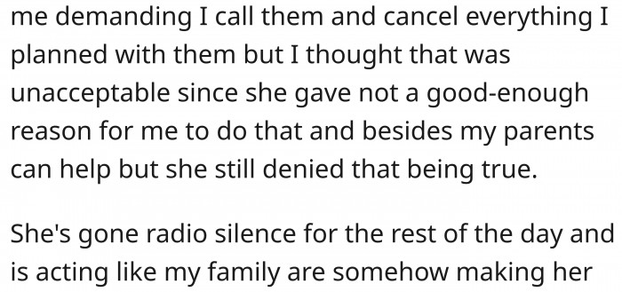 Dude, just listen to your wife.