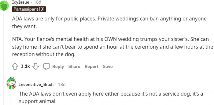 2. ADA Laws do not apply