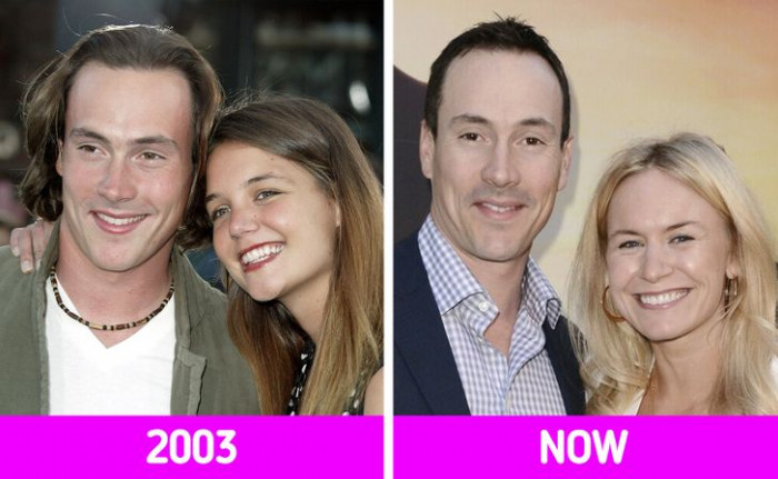 12. Another engaged couple that didn’t work out in the end is Katie Holmes and Chris Klein.