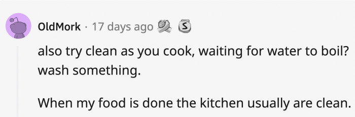 Multitasking that would leave you with nothing to do but rest after eating.