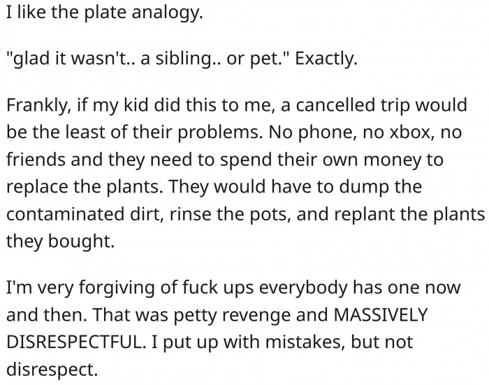 The punishment isn't even as severe as what this Redditor does.