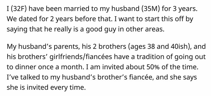 Due to her husband calling her an a**hole, OP is now wondering if she did behave like one. What do you think? Read her original post below: