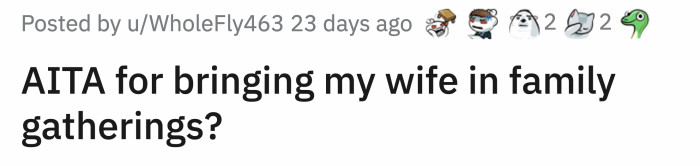 OP started with this post under the subreddit