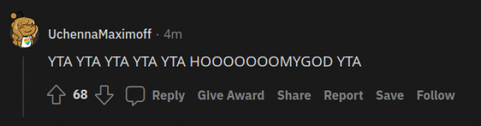 Can we all just take a moment to appreciate this Redditor's energy? Thanks.