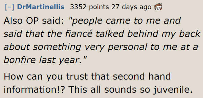 Confronting the problem would have worked.