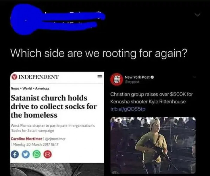 15. Please, Which Side Are We Rooting For?