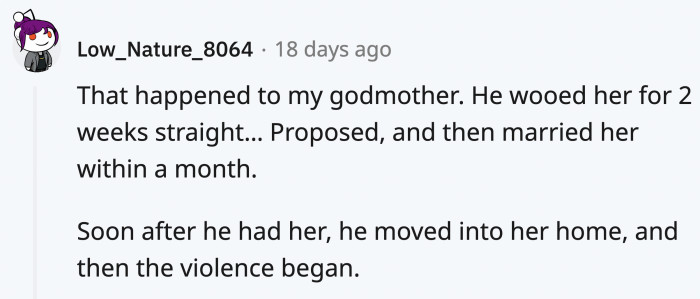 The actions are extreme...