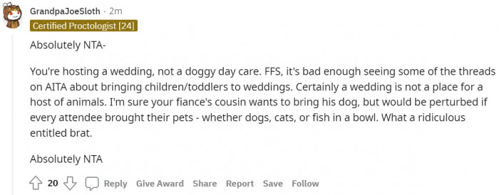 #12 Not a doggy daycare.