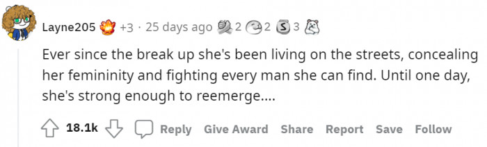 Meanwhile, we've got people who built a movie plot from OP's situation.