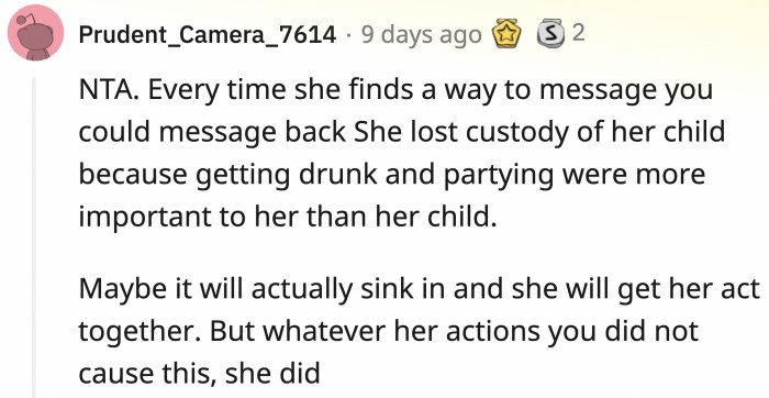 If OP snaps, she could reply to Lucy with this deserved response.